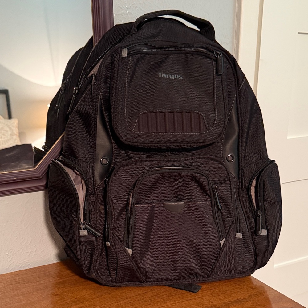 Targus Charcoal Black Men's Backpack